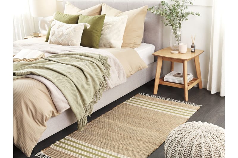 Juuttimatto Mirza 80x150 cm - Beige - Kodintekstiilit & matot - Matto - Moderni matto - Juuttimatto & Hamppumatto