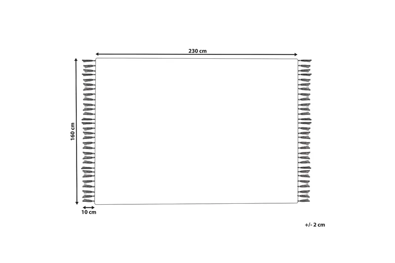 Juuttimatto Subasi 160x230 cm - Beige - Kodintekstiilit & matot - Matto - Moderni matto - Juuttimatto & Hamppumatto