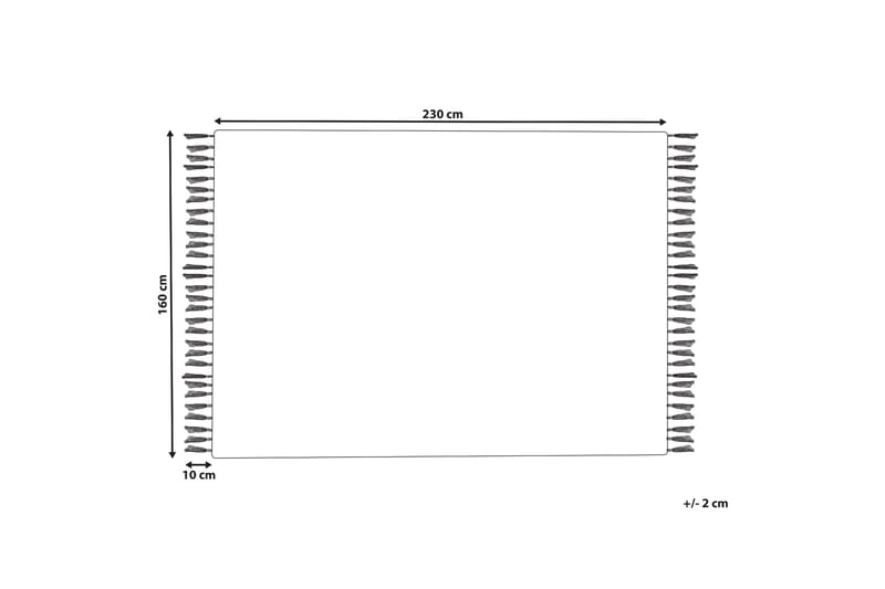 Juuttimatto Subasi 160x230 cm - Beige - Kodintekstiilit & matot - Matto - Moderni matto - Juuttimatto & Hamppumatto