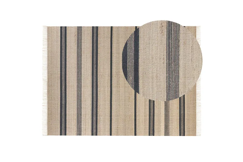 Juuttimatto Talpur 160x230 cm - Beige - Kodintekstiilit & matot - Matto - Moderni matto - Juuttimatto & Hamppumatto