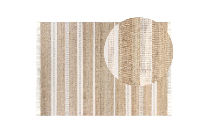 Juuttimatto Talpur 160x230 cm - Beige - Kodintekstiilit & matot - Matto - Moderni matto - Juuttimatto & Hamppumatto