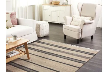Juuttimatto Talpur 160x230 cm - Beige - Kodintekstiilit & matot - Matto - Moderni matto - Juuttimatto & Hamppumatto