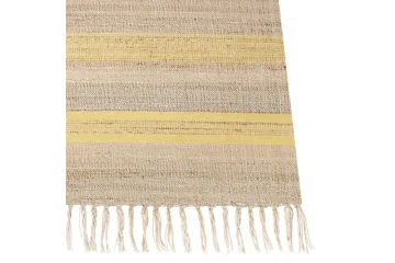 Juuttimatto Talpur 160x230 cm - Keltainen - Kodintekstiilit & matot - Matto - Moderni matto - Juuttimatto & Hamppumatto
