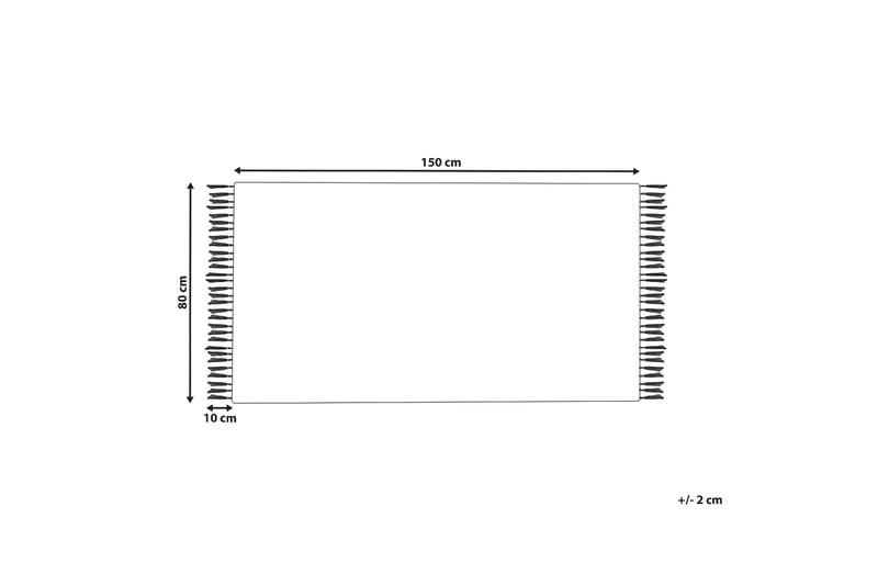 Juuttimatto Terkos 80x150 cm - Beige - Kodintekstiilit & matot - Matto - Moderni matto - Juuttimatto & Hamppumatto