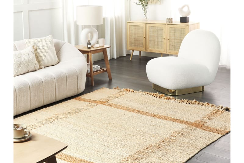 Juuttimatto Yelmez 160x230 cm - Beige - Kodintekstiilit & matot - Matto - Moderni matto - Juuttimatto & Hamppumatto