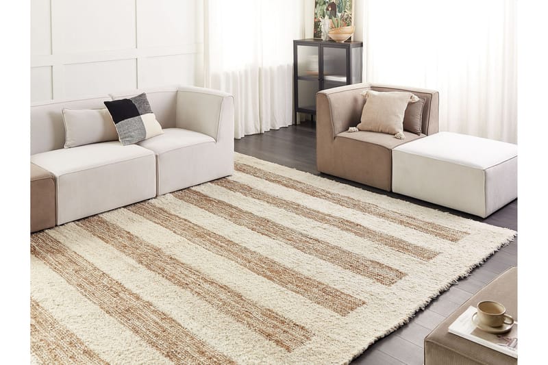 Juuttimatto Ziarat 300x400 cm - Beige - Kodintekstiilit & matot - Matto - Moderni matto - Juuttimatto & Hamppumatto