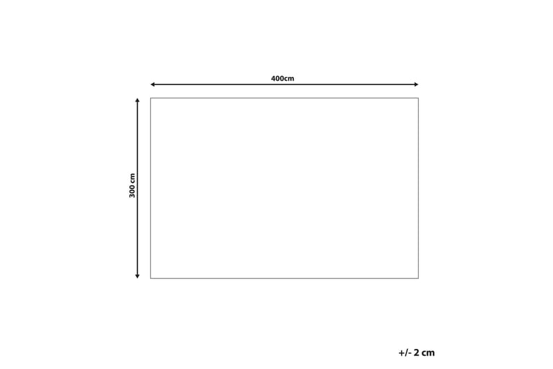 Juuttimatto Ziarat 300x400 cm - Beige - Kodintekstiilit & matot - Matto - Moderni matto - Juuttimatto & Hamppumatto