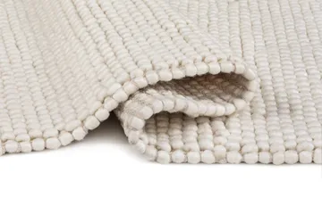 Käsinkudottu matto KM Home Bubble 140x200 cm Creme - Kerma - Kodintekstiilit & matot - Matto - Moderni matto - Villamatto