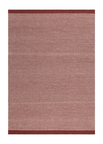 Käsinkudottu matto KM Home Sandhamn 240x340 cm marsala