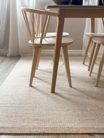 Käsinkudottu matto KM Home Sandhamn 300x400 cm Luonnonvärinen - Luonnonvärinen - Kodintekstiilit & matot - Matto - Moderni matto - Villamatto