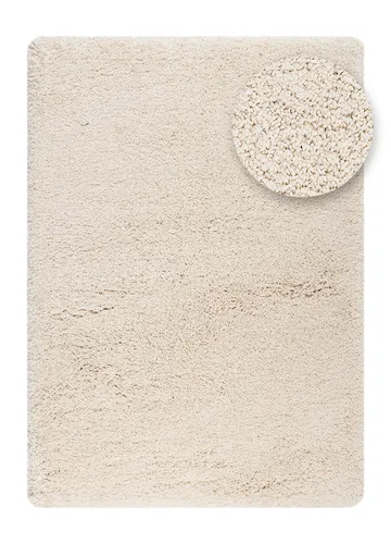 Käsinkudottu matto KM Home Sorrento 160x230 Creme - Creme - Kodintekstiilit & matot - Matto - Moderni matto - Nukkamatto