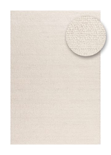 Käsinkudottu matto KM Home Passion 240x340 cm Creme - Creme - Kodintekstiilit & matot - Matto - Moderni matto - Villamatto