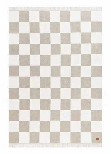 Käsinkudottu matto Nordic Check 200x300 cm