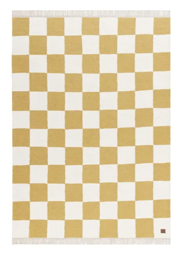 Käsinkudottu matto Nordic Check 240x340 cm