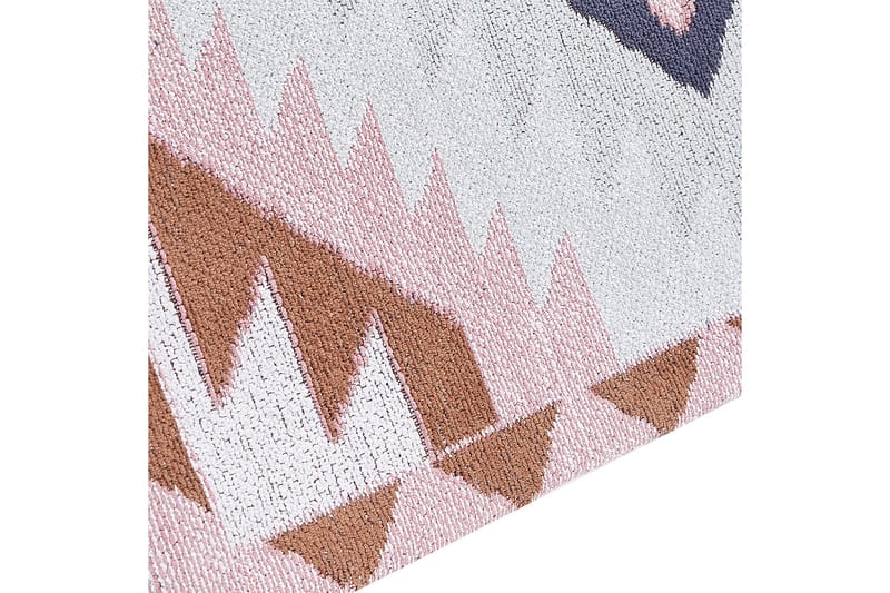 Käytävämatto Besler 80x300 cm - Oranssi - Kodintekstiilit & matot - Matto - Moderni matto - Käytävämatto