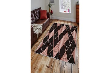 Eteismatto Narinsah 100x300 cm - Monivärinen - Kodintekstiilit & matot - Matto - Moderni matto - Käytävämatto