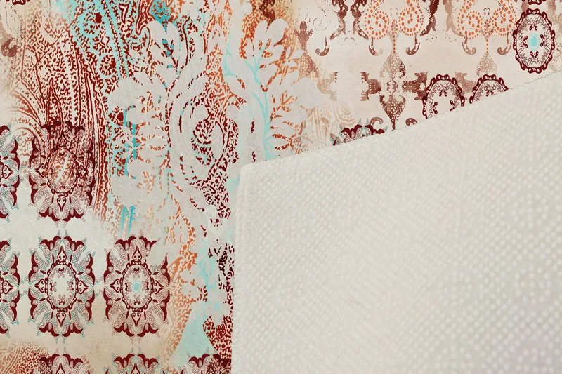 Eteismatto Narinsah 100x300 cm - Monivärinen - Kodintekstiilit & matot - Matto - Moderni matto - Käytävämatto