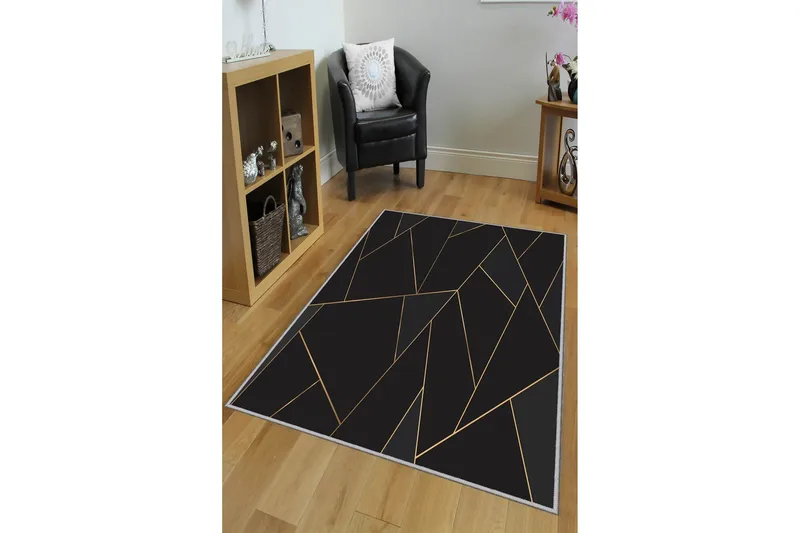 Eteismatto Narinsah 100x300 cm - Monivärinen - Kodintekstiilit & matot - Matto - Moderni matto - Käytävämatto