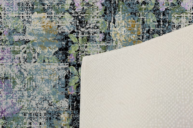Eteismatto Narinsah 100x300 cm - Monivärinen - Kodintekstiilit & matot - Matto - Moderni matto - Käytävämatto