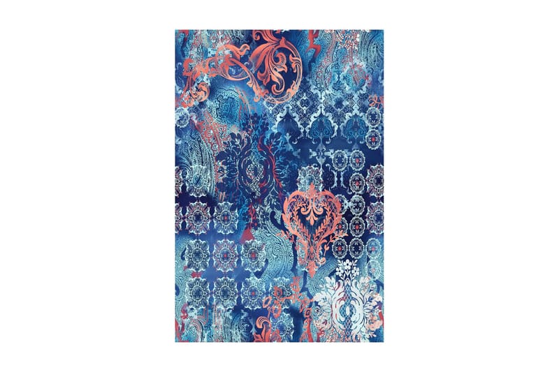 Eteismatto Narinsah 100x300 cm - Monivärinen - Kodintekstiilit & matot - Matto - Moderni matto - Käytävämatto