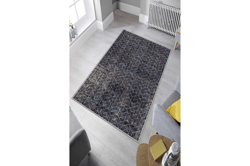 Eteismatto Narinsah 100x300 cm - Monivärinen - Kodintekstiilit & matot - Matto - Moderni matto - Käytävämatto