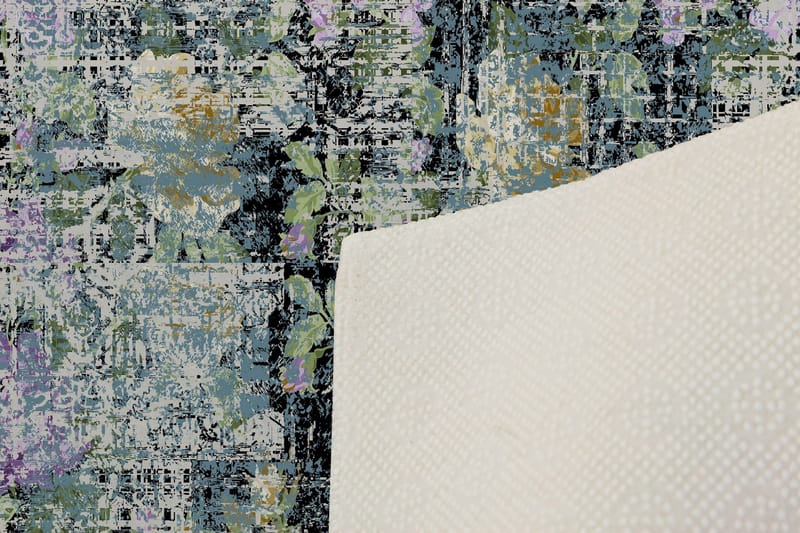 Eteismatto Narinsah 100x300 cm - Monivärinen - Kodintekstiilit & matot - Matto - Moderni matto - Käytävämatto