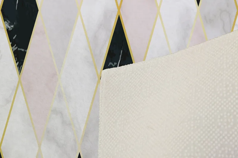 Eteismatto Narinsah 100x300 cm - Monivärinen - Kodintekstiilit & matot - Matto - Moderni matto - Käytävämatto