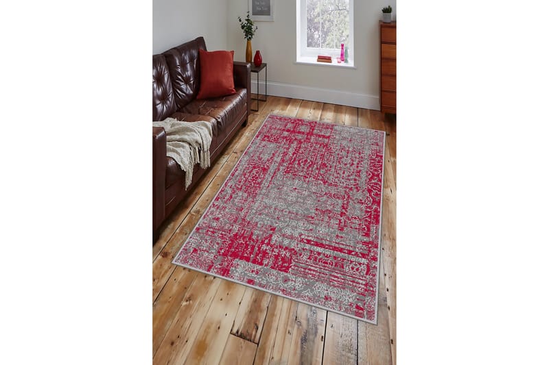 Eteismatto Narinsah 100x300 cm - Monivärinen - Kodintekstiilit & matot - Matto - Moderni matto - Käytävämatto