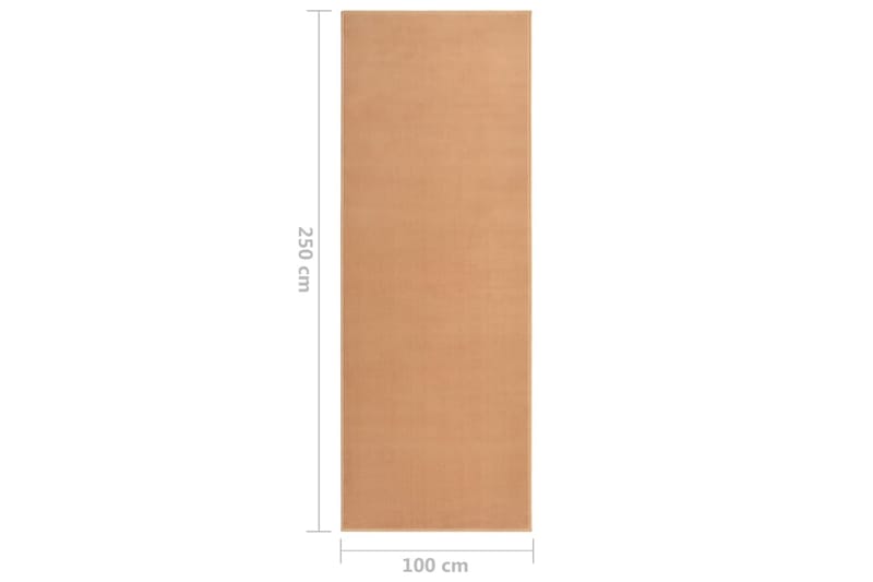 Käytävämatto BCF beige 100x250 cm - Beige - Kodintekstiilit & matot - Matto - Moderni matto - Käytävämatto
