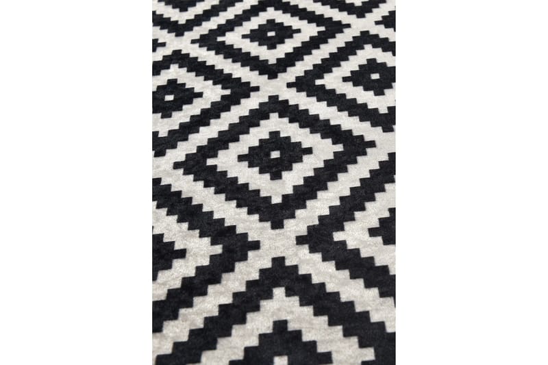 Käytävämatto Blackwhite 100x300 cm - Musta/valkoinen - Kodintekstiilit & matot - Matto - Moderni matto - Käytävämatto