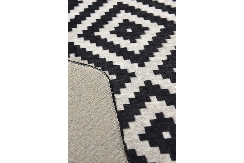 Käytävämatto Blackwhite 100x300 cm - Musta/valkoinen - Kodintekstiilit & matot - Matto - Moderni matto - Käytävämatto