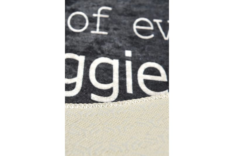 Käytävämatto Konyha 100x300 cm - Musta / Sametti - Kodintekstiilit & matot - Matto - Moderni matto - Käytävämatto