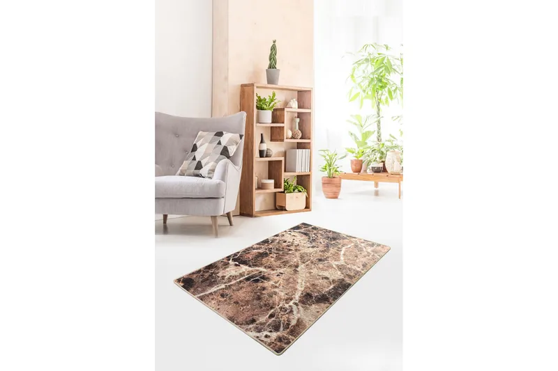 Käytävämatto Mozaika 100x300 cm - Monivärinen / Sametti - Kodintekstiilit & matot - Matto - Moderni matto - Käytävämatto