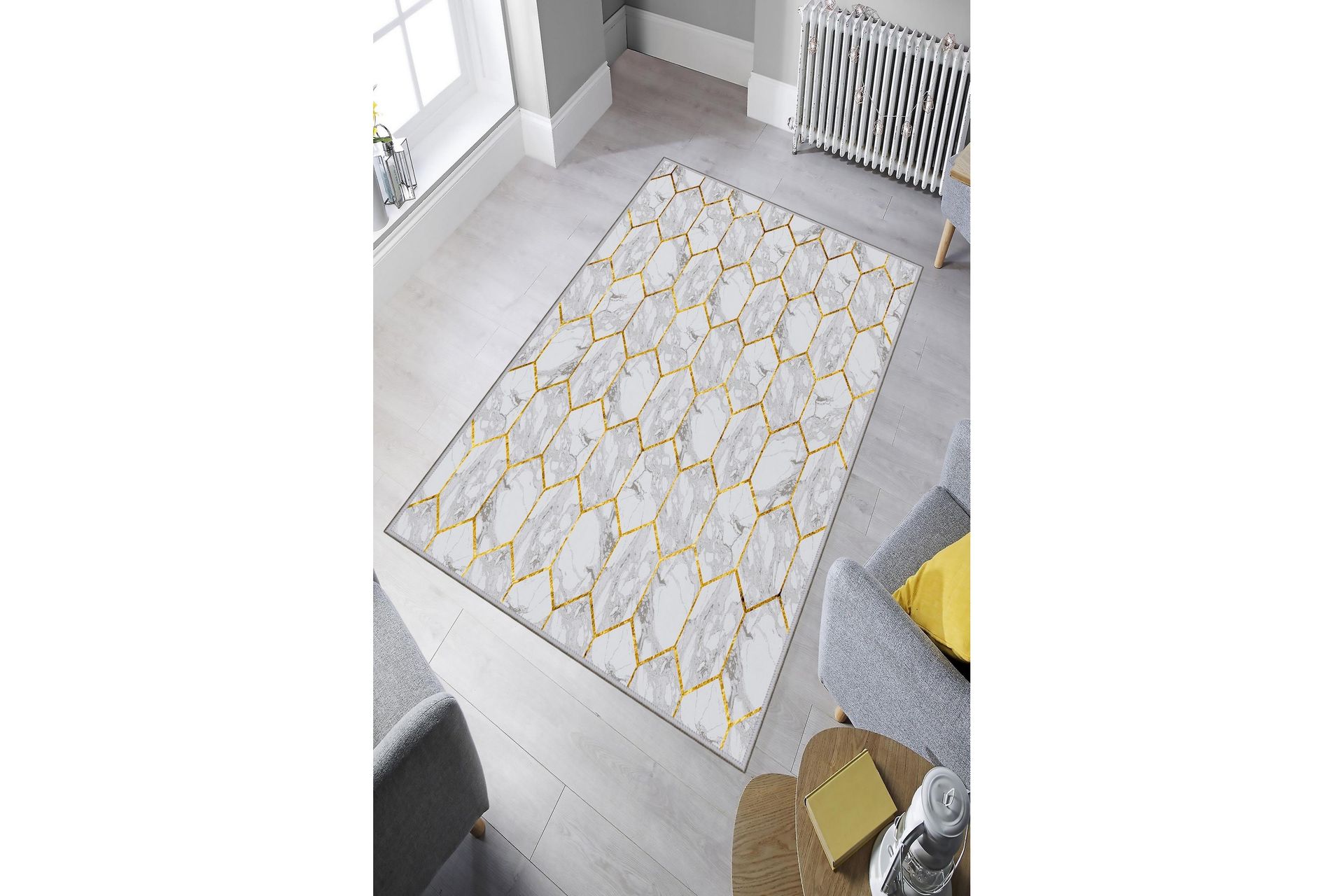 Käytävämatto Narinsah 80x300 cm - Monivärinen - Kodintekstiilit & matot - Matto - Moderni matto - Käytävämatto