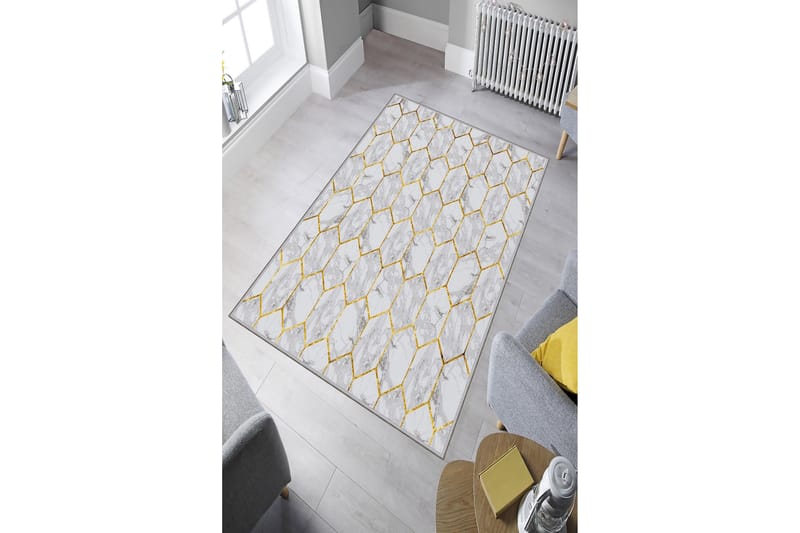 Käytävämatto Narinsah 80x300 cm - Monivärinen - Kodintekstiilit & matot - Matto - Moderni matto - Käytävämatto