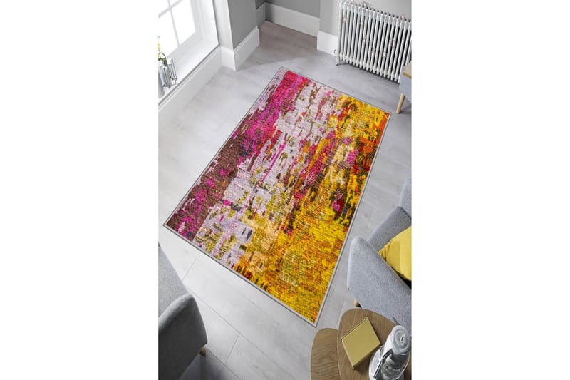 Käytävämatto Narinsah 80x300 cm - Monivärinen - Kodintekstiilit & matot - Matto - Moderni matto - Käytävämatto
