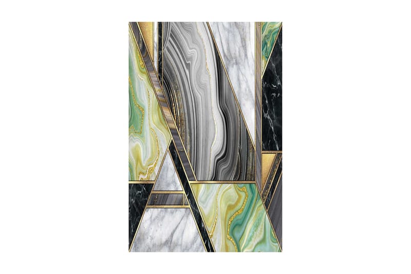 Käytävämatto Narinsah 80x300 cm - Monivärinen - Kodintekstiilit & matot - Matto - Moderni matto - Käytävämatto