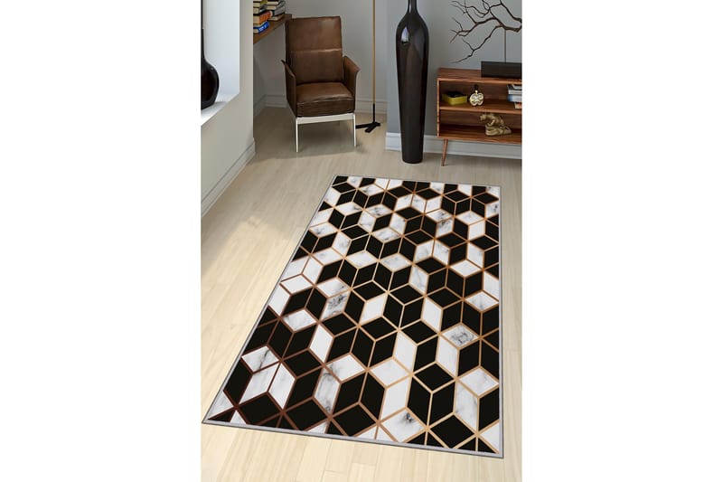 Käytävämatto Narinsah 80x300 cm - Monivärinen - Kodintekstiilit & matot - Matto - Moderni matto - Käytävämatto