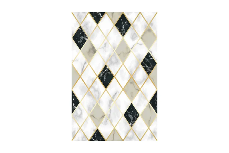 Käytävämatto Narinsah 80x300 cm, Monivärinen