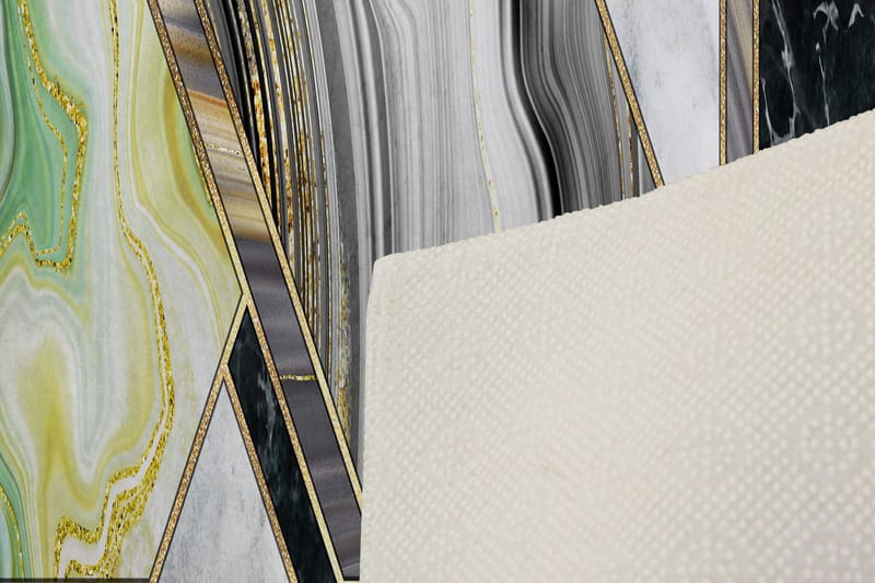 Käytävämatto Narinsah 80x300 cm - Monivärinen - Kodintekstiilit & matot - Matto - Moderni matto - Käytävämatto