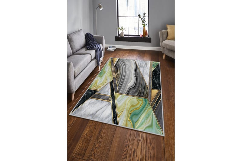 Käytävämatto Narinsah 80x300 cm - Monivärinen - Kodintekstiilit & matot - Matto - Moderni matto - Käytävämatto