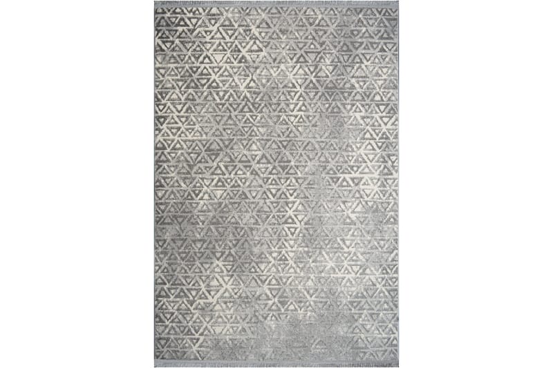 Käytävämatto Naveena 120x400 cm Suorakaide - Harmaa/Kerma - Kodintekstiilit & matot - Matto - Moderni matto - Käytävämatto