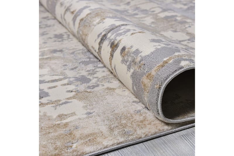Käytävämatto Naveena 80x150 cm Suorakaide - Harmaa/Beige/Kerma - Kodintekstiilit & matot - Matto - Moderni matto - Wilton-matto
