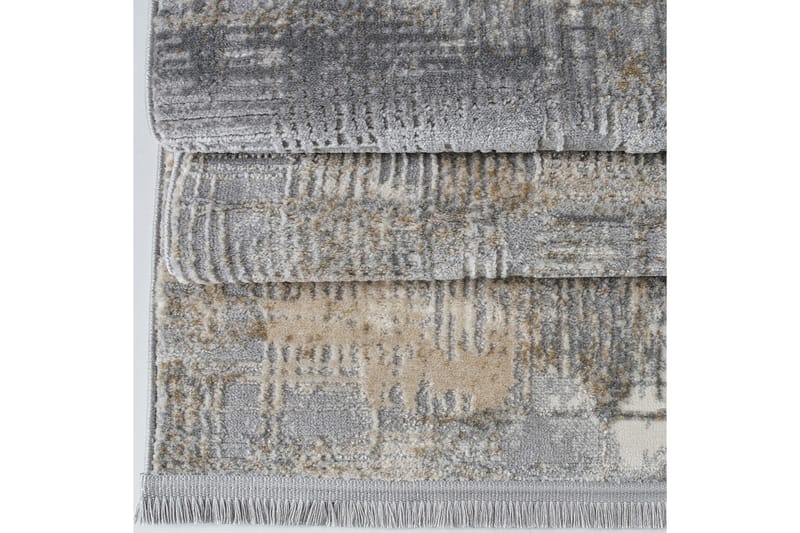 Käytävämatto Naveena 80x150 cm Suorakaide - Harmaa/Beige/Kerma - Kodintekstiilit & matot - Matto - Moderni matto - Käytävämatto