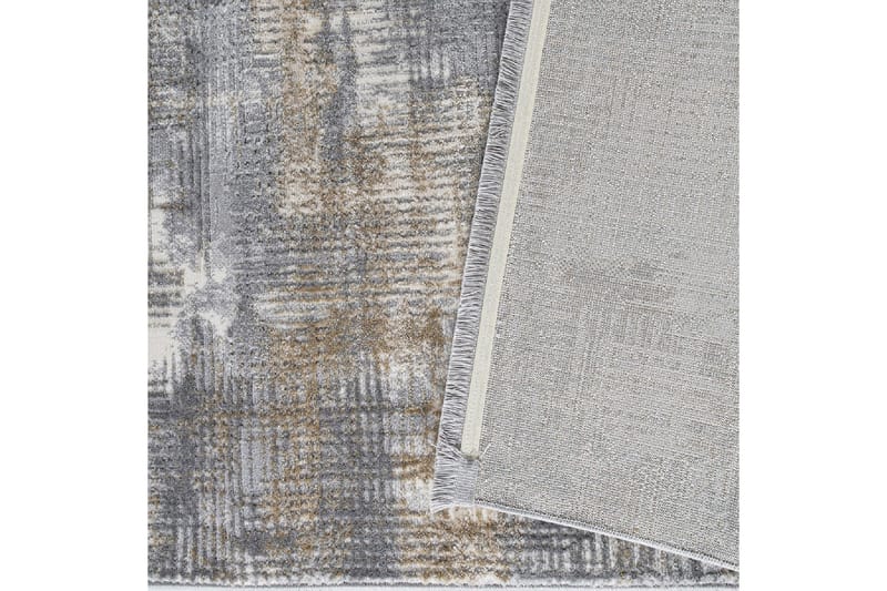 Käytävämatto Naveena 80x500 cm Suorakaide - Harmaa/Beige/Kerma - Kodintekstiilit & matot - Matto - Moderni matto - Käytävämatto