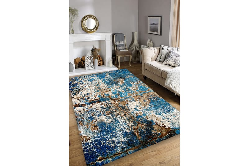 Käytävämatto Neeli 80x200 cm Suorakaide - Monivärinen - Kodintekstiilit & matot - Matto - Moderni matto - Käytävämatto