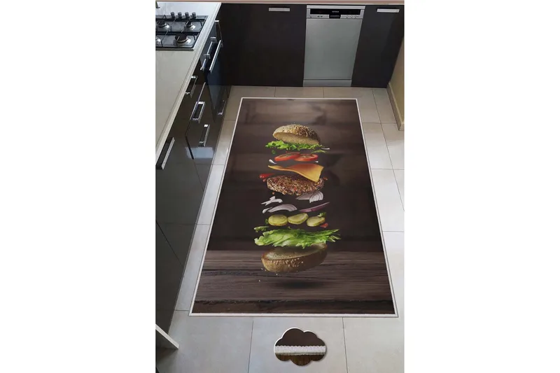 Käytävämatto Nobuyoshi 80x150 cm Suorakaide, Monivärinen