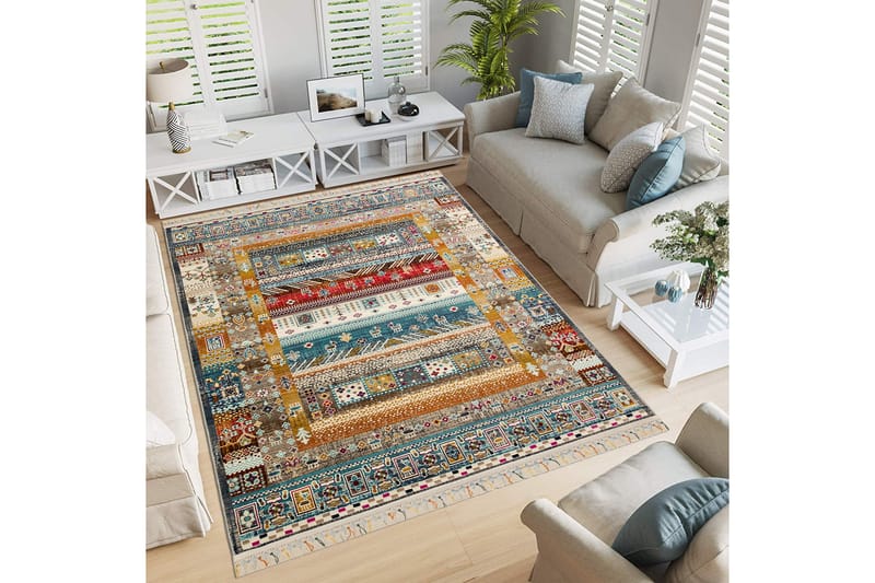 Käytävämatto Norimichi 80x150 cm Suorakaide - Monivärinen - Kodintekstiilit & matot - Matto - Moderni matto - Käytävämatto