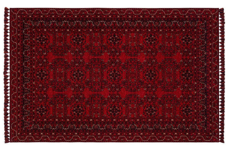 Käytävämatto Norio 80x150 cm Suorakaide - Punainen - Kodintekstiilit & matot - Matto - Moderni matto - Käytävämatto