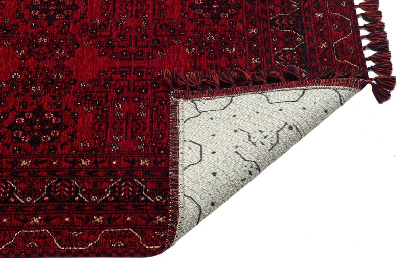 Käytävämatto Norio 80x150 cm Suorakaide - Punainen - Kodintekstiilit & matot - Matto - Moderni matto - Käytävämatto